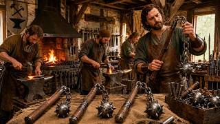 Inside Medieval Flail Logic: How Farm Tools Defeated Armored Knights (Full Process)