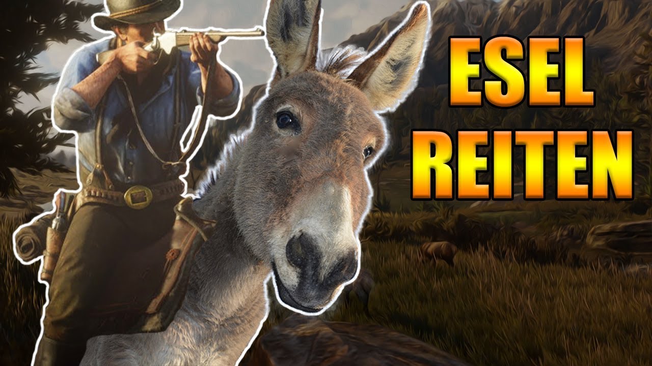 Red Dead Redemption 2 Automatisch Reiten Esel reiten Red Dead Redemption 2 - Esel Location - YouTube
