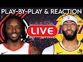 Los Angeles Lakers vs Portland Trail Blazers LIVE Play-By-Play &amp; Reaction