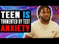 Teen Is Tormented By Test Anxiety, Watch What He Does.