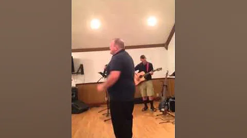 Stephen Jewell on fire for Jesus.