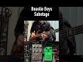 Beastie Boys - Sabotage Bass Cover with TS-808 + Dream '65 #shorts