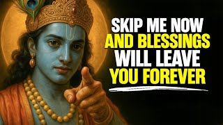 Download Lagu Krishna's Message: I'M SPEAKING TO YOU FOR THE LAST TIME | Krishna Message Now MP3