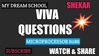 ||LEARN QUICK VIVA QUESTIONS OF 8051||part 2