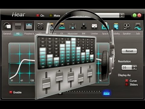 Descargar ecualizador de música /hear full /Caja de sonido 