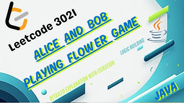 3021  Alice and Bob Playing Flower Game | Leetcode | Java | Solution