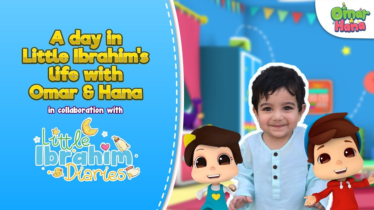 Ibrahim - First Pakistani Kidsfluencer to officially collaborate with the Omar & Hana Islamic series
