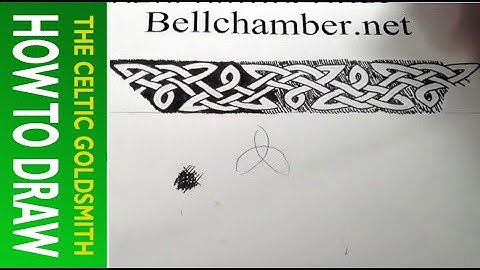 How To Draw Celtic Patterns 75 - Triskele variant 1, Aberlemno II, Celtic Cross part 4 of 5