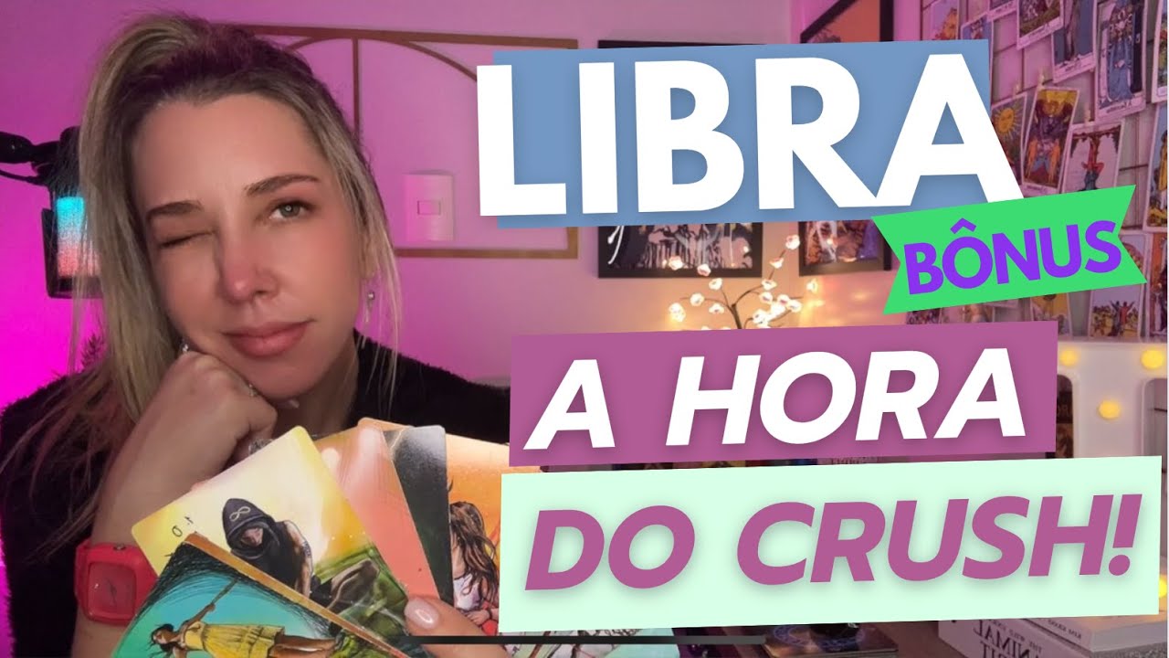 LIBRA ♎️ A HORA DO CRUSH ❤️Vai te pegar de surpresa. Alguém não aguenta mais segurar esse sentimento
