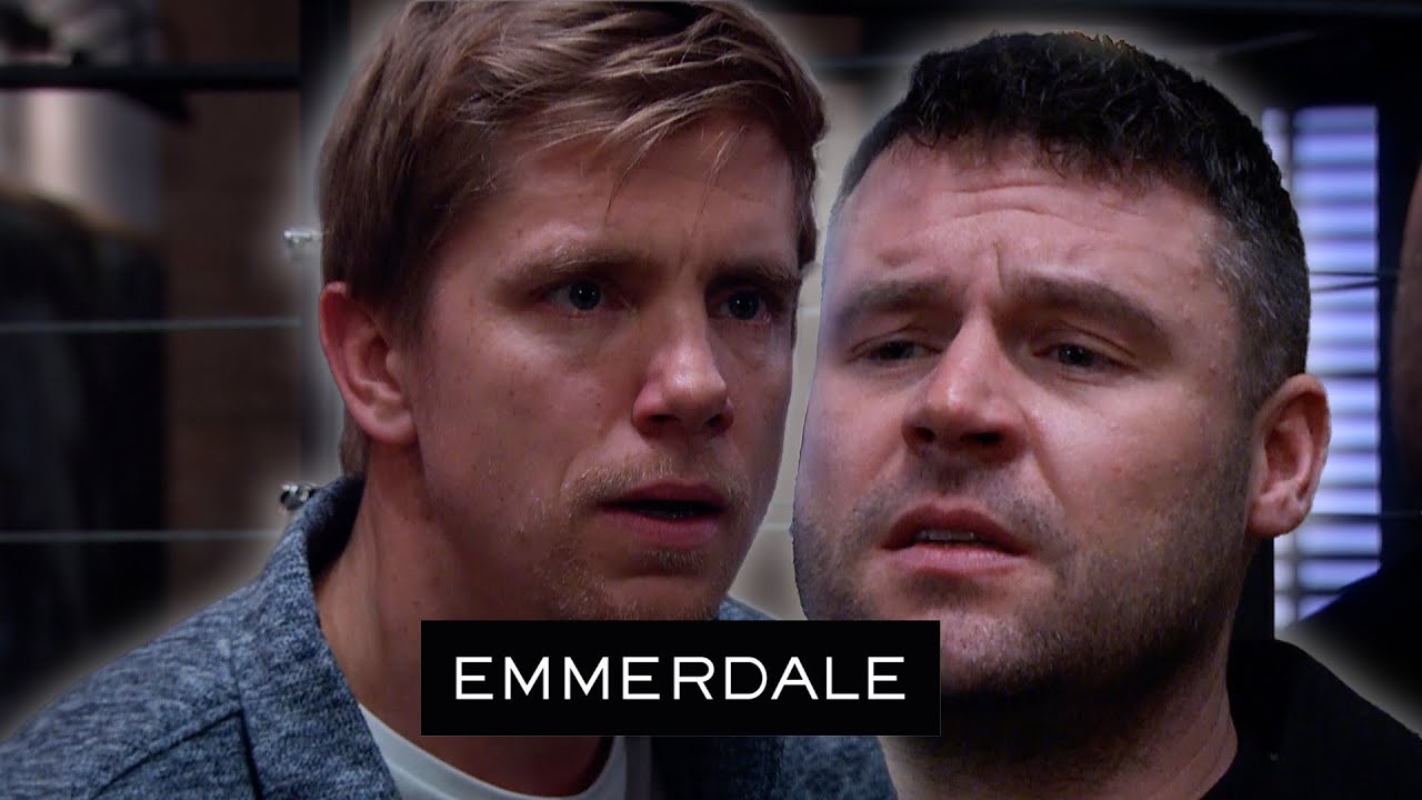 Aaron And Robert Try To Escape John | Emmerdale