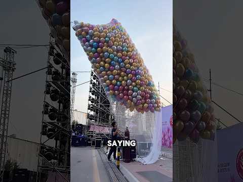 Thousands Of Balloons Went To Waste 