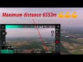 6553m Max Long Range Record - Hubsan Zino Mini SE