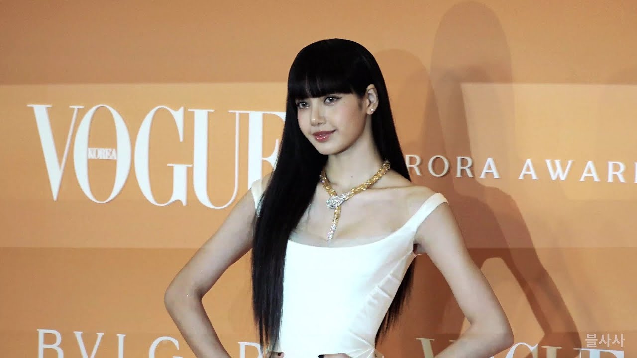 221018 BLACKPINK LISA 블랙핑크 리사 BVLGARI Aurora Awards 불가리 오로라어워즈 직캠