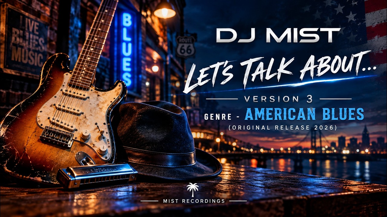 🎵DJ MIST - LET'S TALK ABOUT... - VERSION 3 - GENRE - AMERICAN BLUES (ORIGINAL RELEASE 2026)🎵