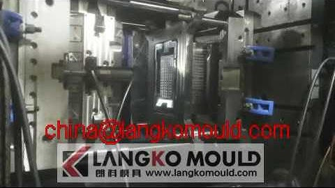plastic crate mould testing video