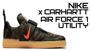 Коллаб Nike x Carhartt WIP Air Force 1 Utility Premium || AV4112-300