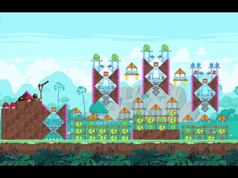 Angry Birds Friends Level 52 Three Star Walkthrough