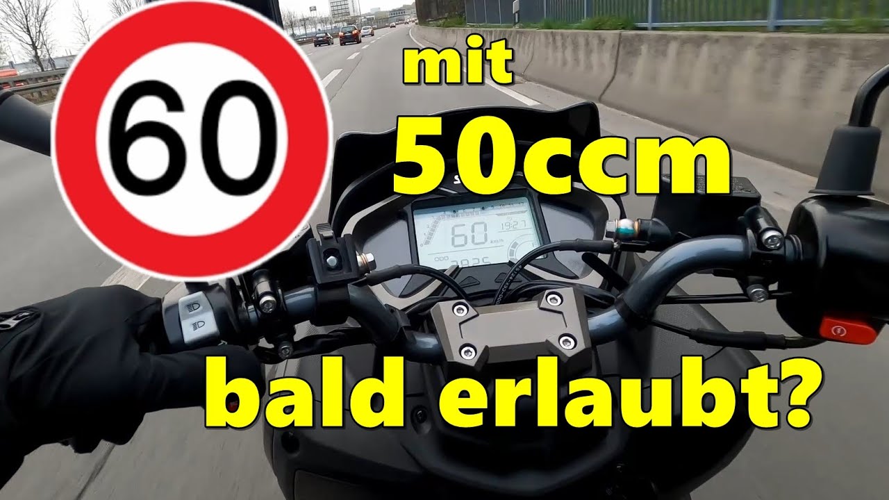 Darf Man Mit 50ccm Auf Bundesstraße Fahren 60 km/h mit 50ccm in Zukunft legal fahren | Rollerfix - YouTube