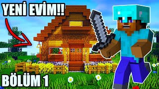 Yeni̇ Evi̇m - Hizli Başlangiç Minecraft Modsuz Survival - Bölüm 1