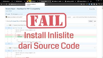 Install Inlislite dari Source Code Failed