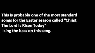 Video thumbnail of "Christ The Lord Is Risen Today"