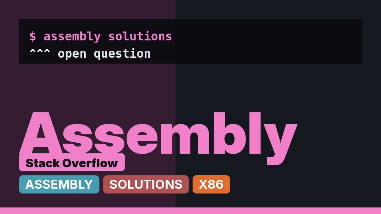 Adding 2D arrays in Assembly (x86) (2 Solutions!!) - YouTube