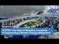 COP26: The Role of Wealthy Countries in Supporting Climate Change Mitigation