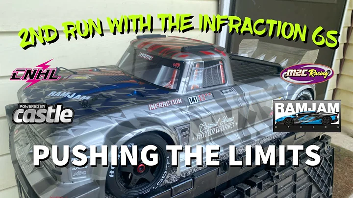 ARRMA INFRACTION 6s speed run to the limits