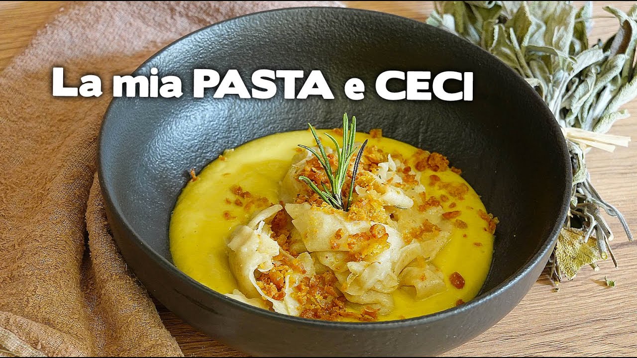 La mia Pasta e Ceci - vegan chef Davide Leo