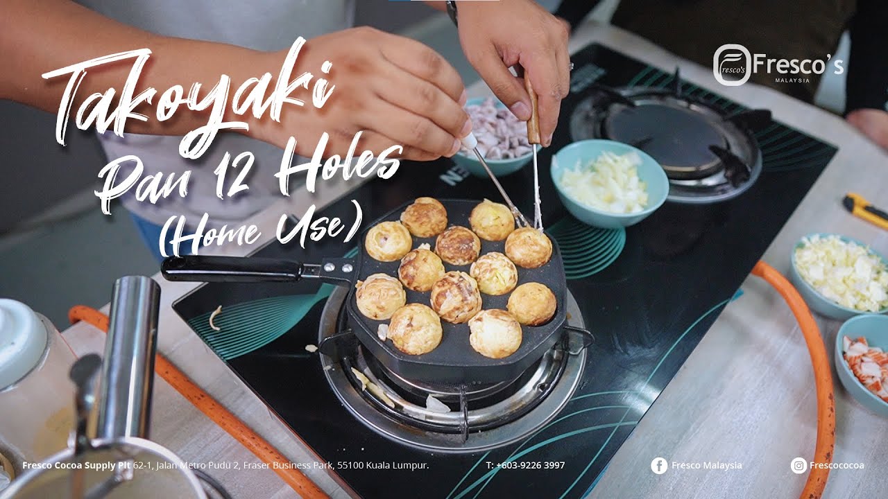 Takoyaki Pan Home Use for starting bussines YouTube
