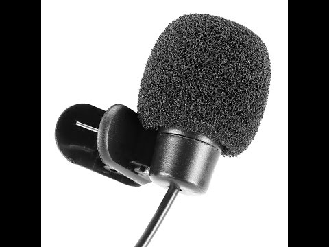 Петличный Микрофон 3.5 мм jack-1080p60fps