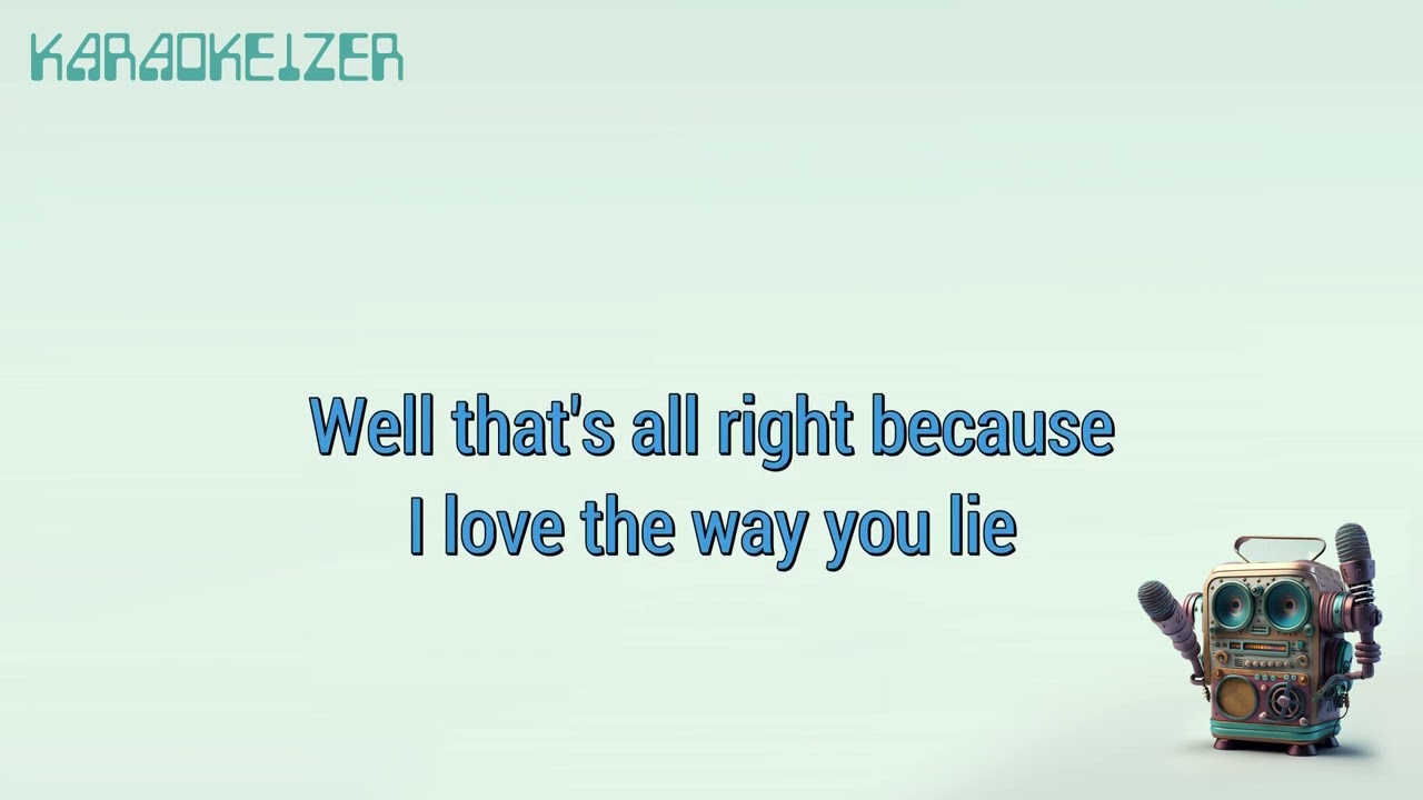 Love the Way You Lie - Skylar Grey - Karaoke [songclub]