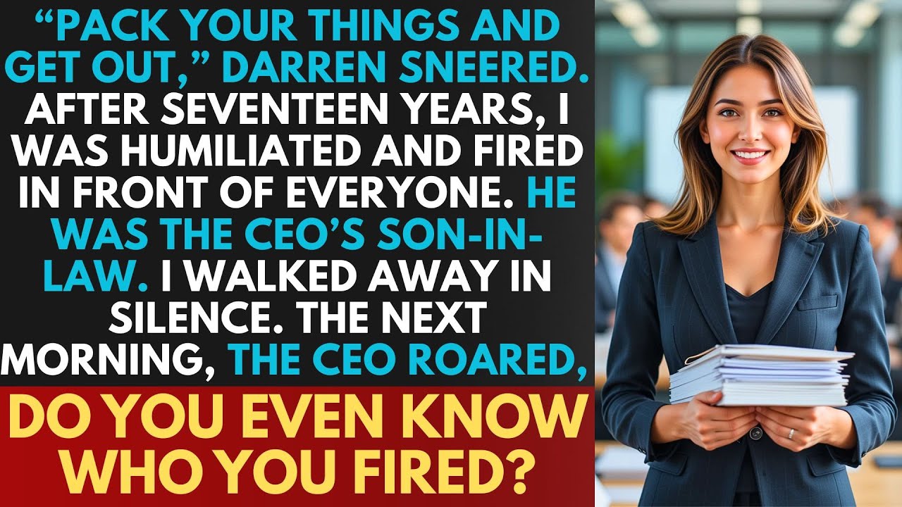 CEO's Son-in-law Fired Me for Winning a $480M Contract—I Caused a $2.5B Market Crash at 6:45 AM