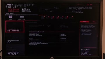 How To Set Up Admin Password On MSI B650M Gaming