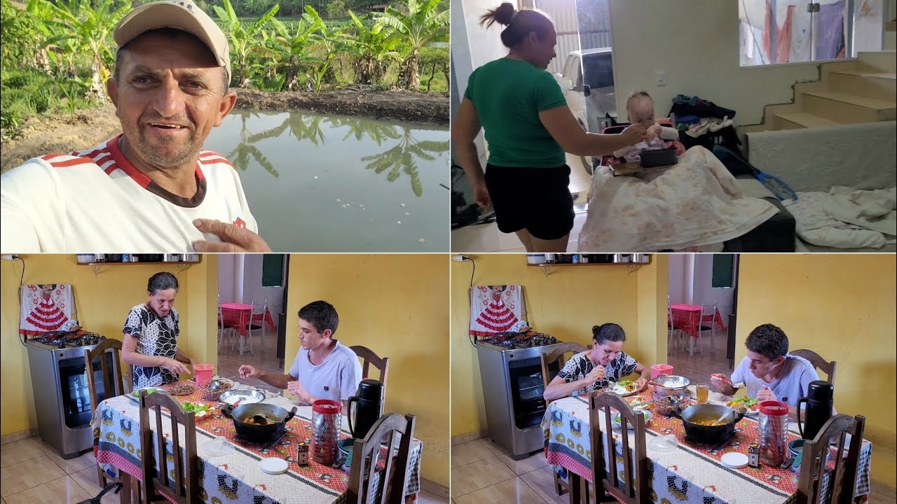 LEVEI BOLO PARA THAÍS PRINCESA + ALMOÇO DE DOMINGO 