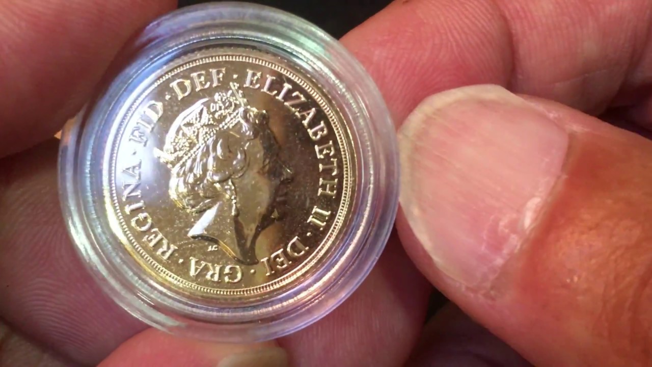 All 5 Queen Elizabeth Sovereigns