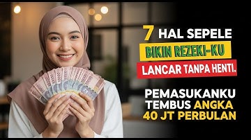 Buktikan❗️ 7 Hal Sepele ini Ternyata Jadi Cara Menjemput Rezeki Melimpah Paling Jitu