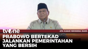 Prabowo Kaget dengan Korupsi di Indonesia yang Semakin Parah | tvOne