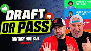 DRAFT or PASS Every Running Back in Fantasy Football - Part 1