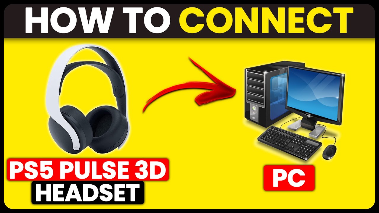 How To Connect PS5 Pulse 3D Headset To PC How To Pair Use PS5 Pulse How To Connect PS5 Pulse 3D Headset To PC How To Pair Use PS5 Pulse