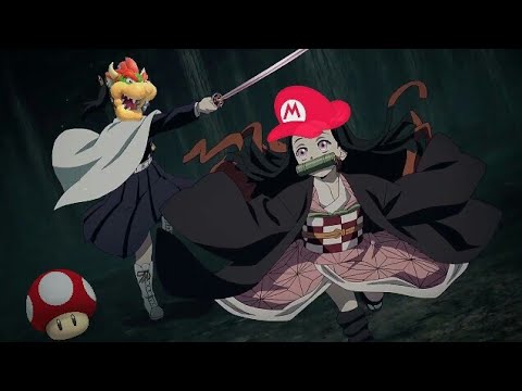 Nezuko Running on Mario version - YouTube