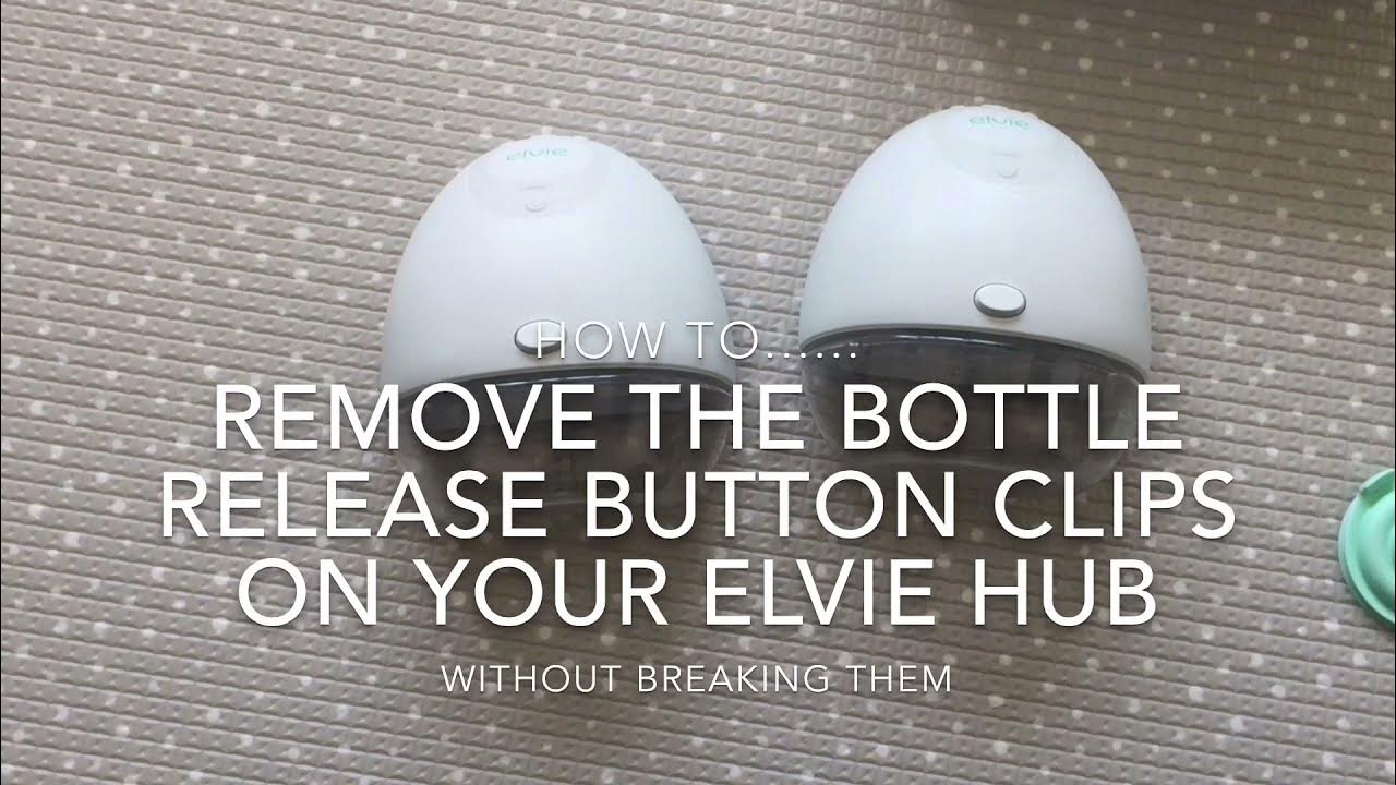 How To Remove The Bottle Release Clip Button From Your elvie Hub YouTube