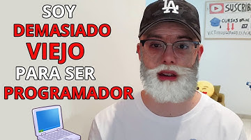 Eres Demasiado Mayor para Aprender a Programar 👴 Edad para empezar en el desarrollo ⚡ Víctor Robles