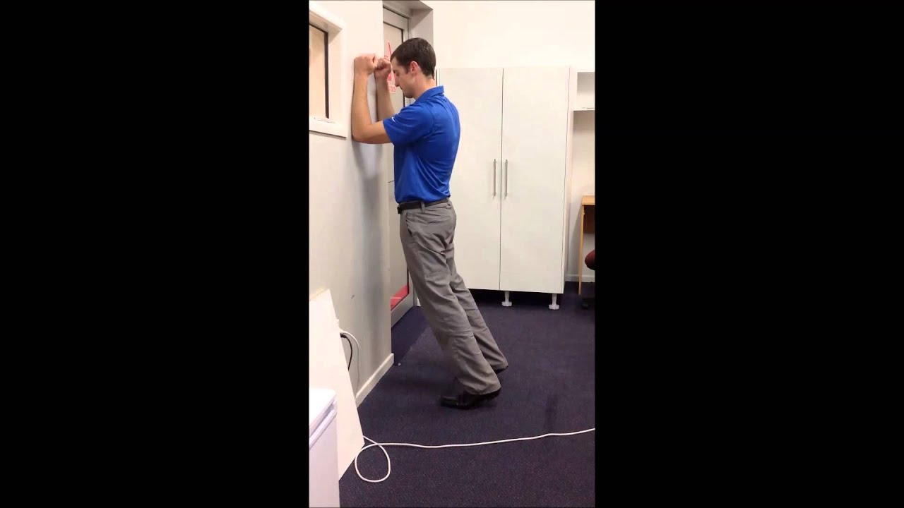 Standing Lumbar Extension - YouTube
