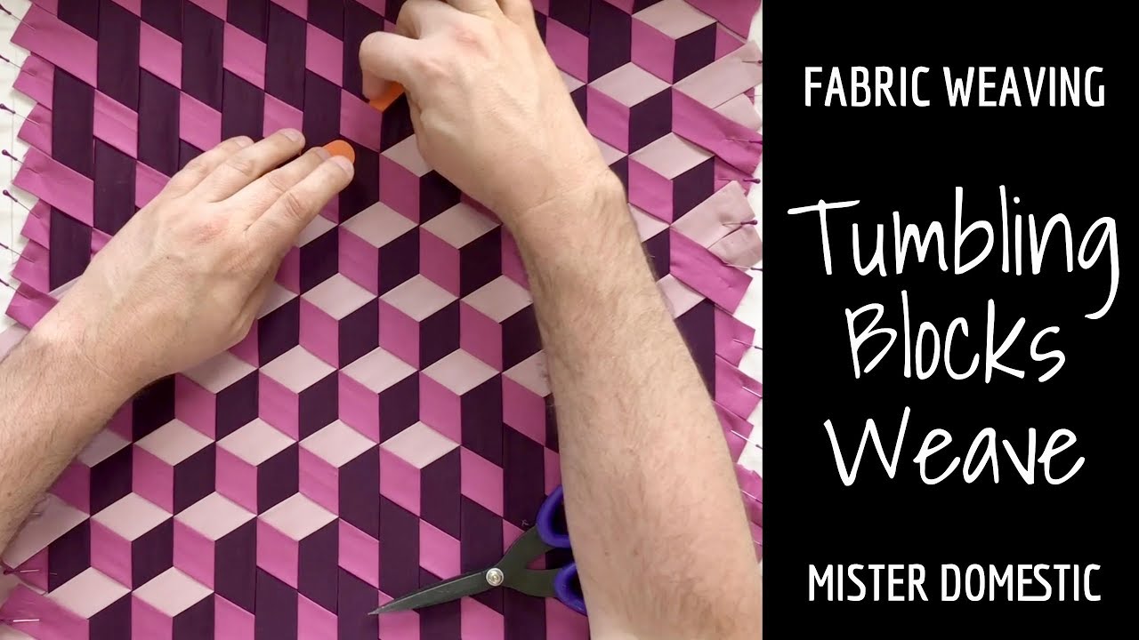 Ткачество ткани: плетение блоков с использованием цельной ткани с использованием Mx Domestic