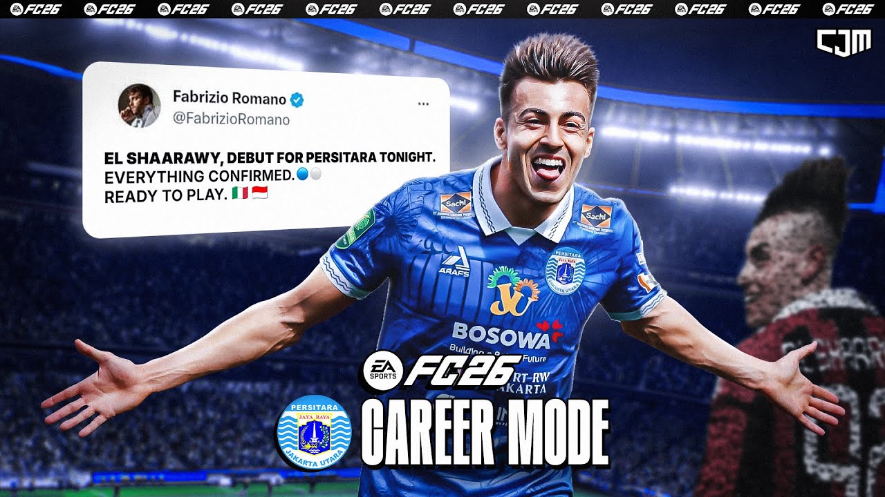 Debut Stephan El Shaarawy Bersama Persitara Jakarta Utara