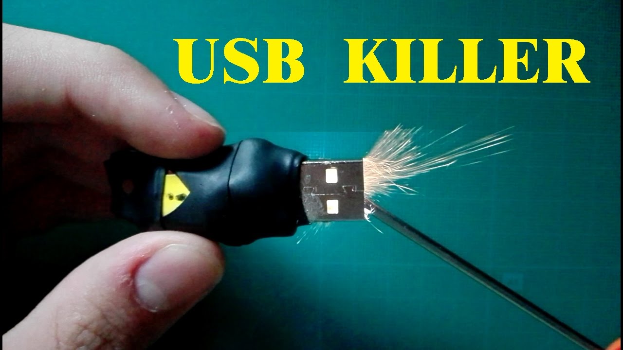 How To Make USB Killer  What does the USB killer do? 