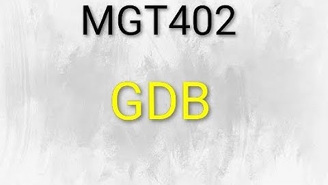 Mgt402 GDB Solution Fall 2025 |VU Pakistan | 100% Correct Answer