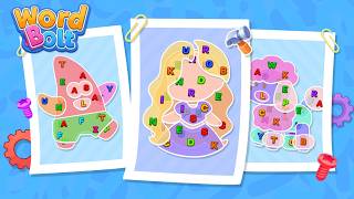 Word Bolt: Screw Puzzle Gameplay | Unscrew Alphabets & Match Words screenshot 4