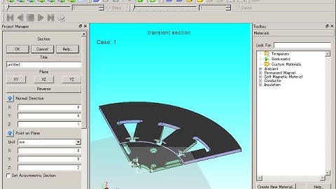 Cross-section Analysis Using a 3D Model